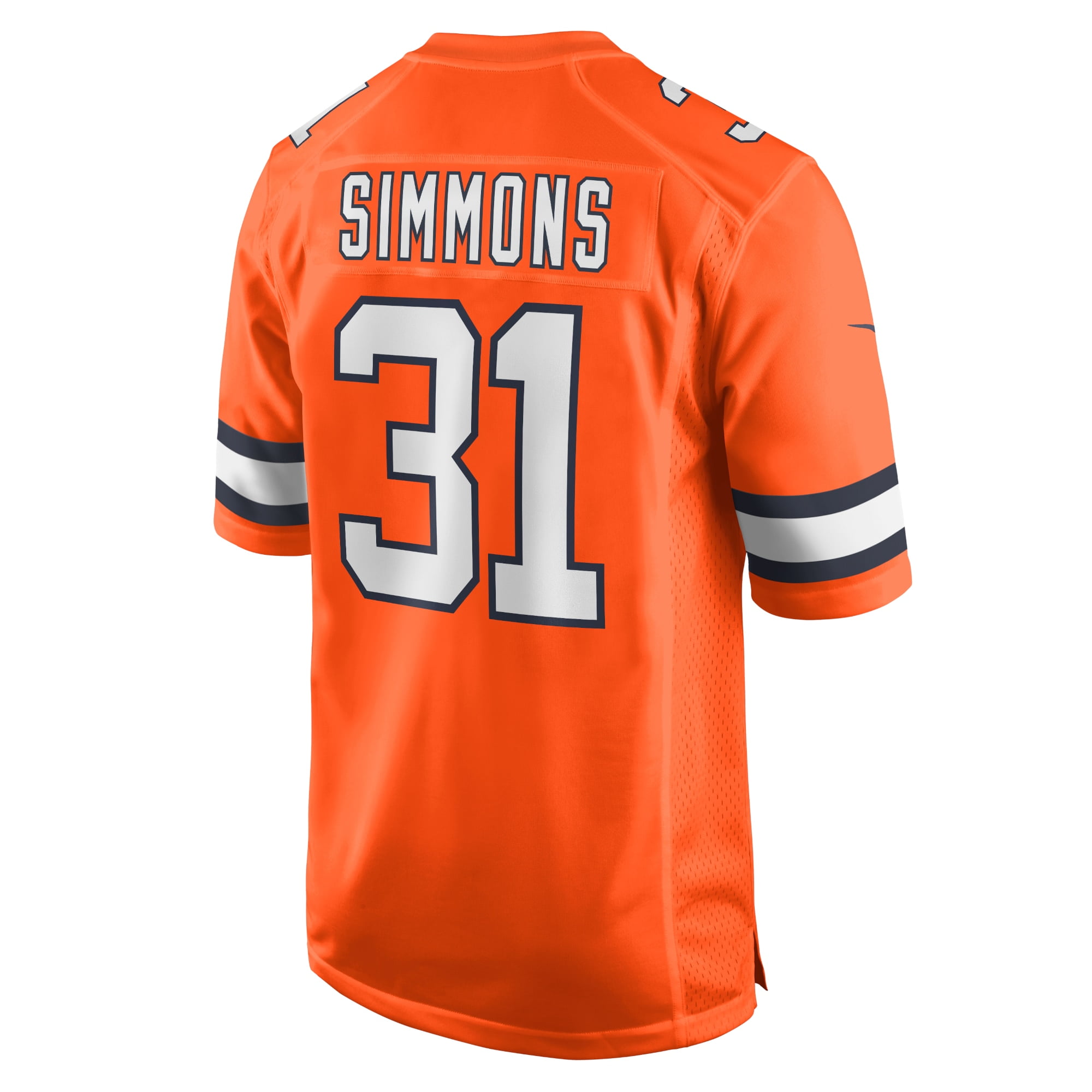 Nike Denver Broncos No31 Justin Simmons Olive/Camo Men's Stitched NFL Limited 2017 Salute To Service Jersey