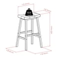 thumbnail image 2 of Inglewood dining table with stools, item 94360, 2 of 5