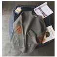 thumbnail image 1 of Chandail Épaissi d'Hiver pour Homme, Style Rétro Japonais, Col Rond, Chandail à Col Roulé pour Adolescents, Automne et Hiver, Tricot pour Étudiants, 1 of 6