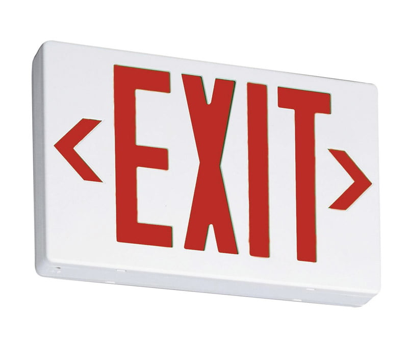LITHONIA LIGHTING EXR ACUITY LITHONIA Thermoplastic LED Exit Sign 