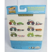 Hot Wheels Monster Trucks 2-Pack, 1 1:64 Scale Vehicle with Giant Wheels & 1 Die-Cast Car