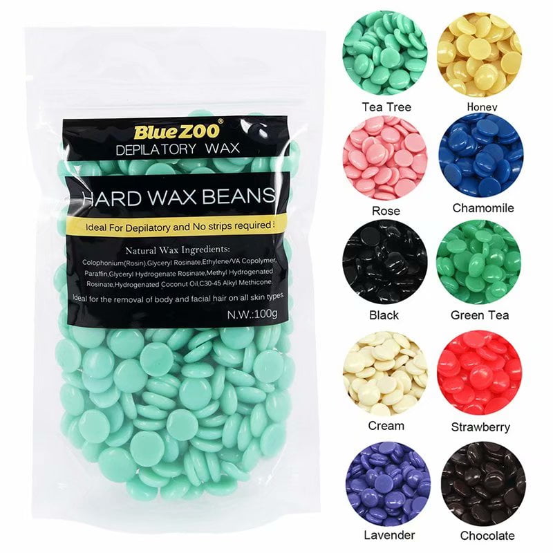 Wax Beans Fast Hair Removal Bean Free Paper 100g 10 Flavors Tea Tree Walmart Canada