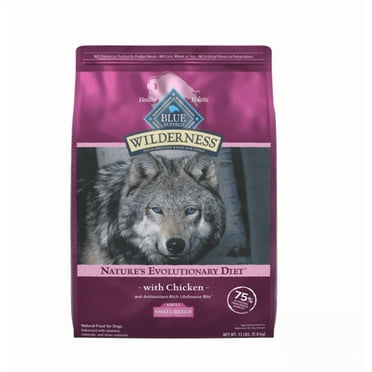 Blue Buffalo Wilderness Small Breed Adult High-Protein Chicken and Wholesome Grains Recipe Dry Dog Food 13 lb