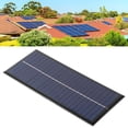 thumbnail image 2 of 2.5W 12V Grade A Polycrystalline Solar Epoxy Panel - Portable Waterproof & Compression-Resistant Charging Panel for Small DC Batteries, Home Lighting, Outdoor Camping, DIY Science Projects &, 2 of 7