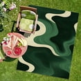 thumbnail image 1 of CQCYD Clearance under $5 Outdoor Rug, Waterproof Reversible Mat Indoor Outdoor Rugs Carpet, Area Rug for Patio Deck Balcony Pool RV Camping Beach Picnic, Green, Rugscape Series, 1 of 7