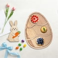 thumbnail image 5 of Chanana Easter Platter, Bunny & Egg & Carrot Wooden Charcuterie Board, Easter Tray for Food, Bunny Platter, Easter Charcuterie Board, Wooden Charcuterie Serving Board, 5 of 6
