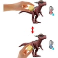 thumbnail image 2 of Jurassic World Dino Reveal 2 Dinosaur Toys in Battle Arena, Warm Water Changes Decoration - Walmart Exclusive, 2 of 6