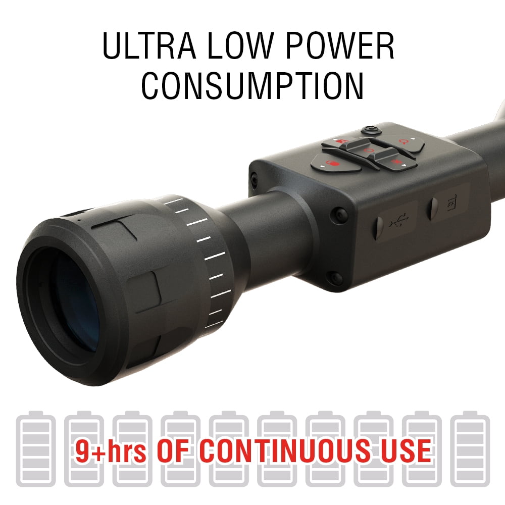 Restored Premium ATN Thor LTV 2-6x, 640x480 Thermal Scope w/ Video Recording (Refurbished)