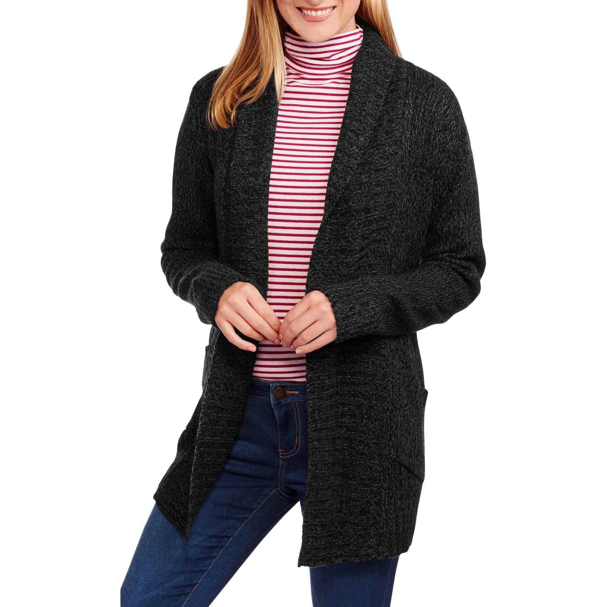 long cardigan sweater walmart