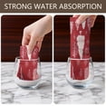 thumbnail image 4 of 2 Pcs Funny Kitchen Towels,Red Christmas Village Pattern Microfiber Dish Towels,Kitchen Tea Towels,Kitchen Towel Set (18" X 26"), 4 of 7