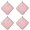 Rose, variante sur Panxico Lingettes Essentiels de Cuisine 4 Pcs Serviette à Main Antiadhésive Chiffons Pouvant Être Suspendus Chiffons de Cuisine Chiffons Paresseux Verts
