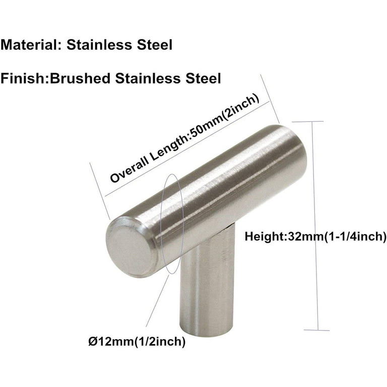 Goldenwarm 25Pack - Kitchen Cabinet Knobs/Pulls, Brushed Goldenwarm 25Pack - Kitchen Cabinet Knobs/Pulls, Brushed