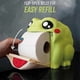 thumbnail image 2 of The Frog Toilet Paper Dispenser 3D Printed Toilet Paper Holder Tissue Storage Rack Frog Flip Belly Towel Roll Holder, 2 of 5