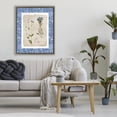 thumbnail image 3 of Stupell Industries Cottage Blue Vintage Botanicals Brown Floating Frame Canvas Art, 25 x 31, by Livi Finn, 3 of 8