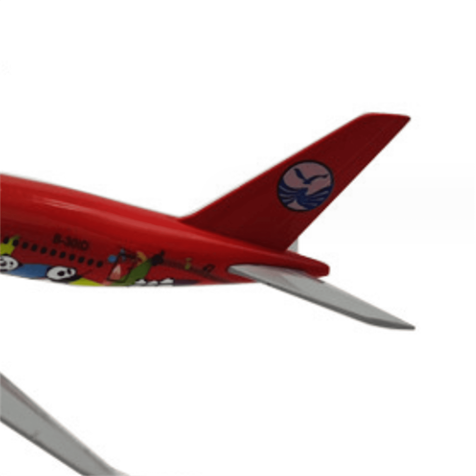 1:300 Scale Alloy Toy Sichuan 350 Panda Plane Model Aircraft Collectible for Display