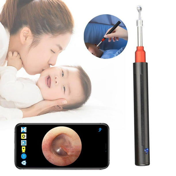 Wireless Otoscope WiFi Ear Camera Visual Ear Cleaner Ear Wireless