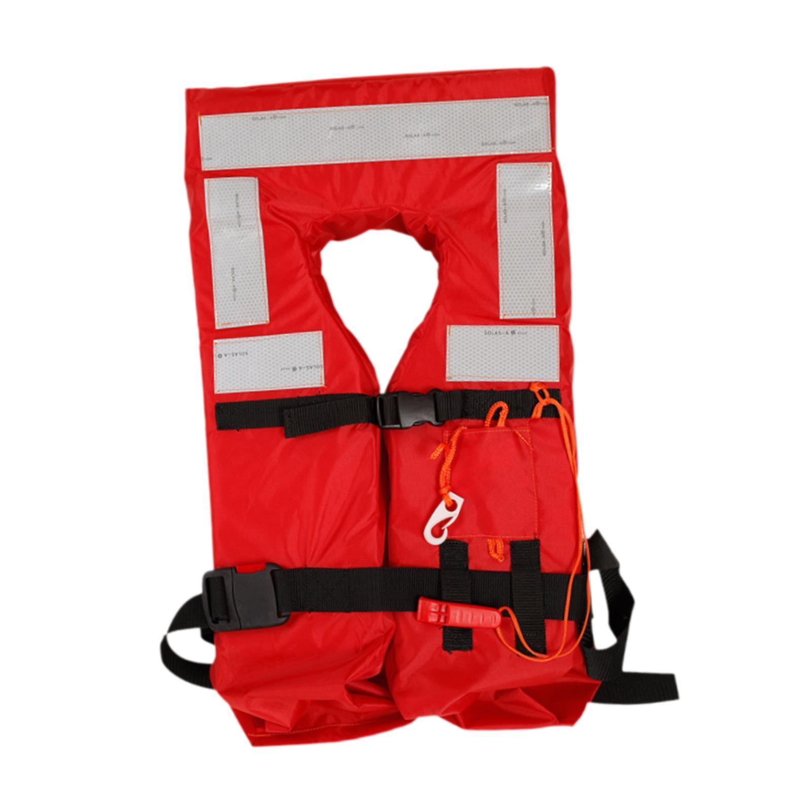 Marine Life Jacket Swim Vest Buoyancy Float Lightweight Oxford Cloth for Adults General Fishing Boating