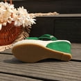 thumbnail image 5 of Trendy Suede Wedge Sandal for Women Open Toe Espadrille Heels Dressy Strappy Non-Slip Slides Platform Shoes, 5 of 9