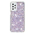 thumbnail image 6 of for Samsung Galaxy A23 5G Glitter Case, Cute Bling Sparkle Shiny Slim Soft Silicone Reflective Clear TPU Bumper Women Girls Shockproof Protective Phone Case for Samsung Galaxy A23 5G, Purple, 6 of 6