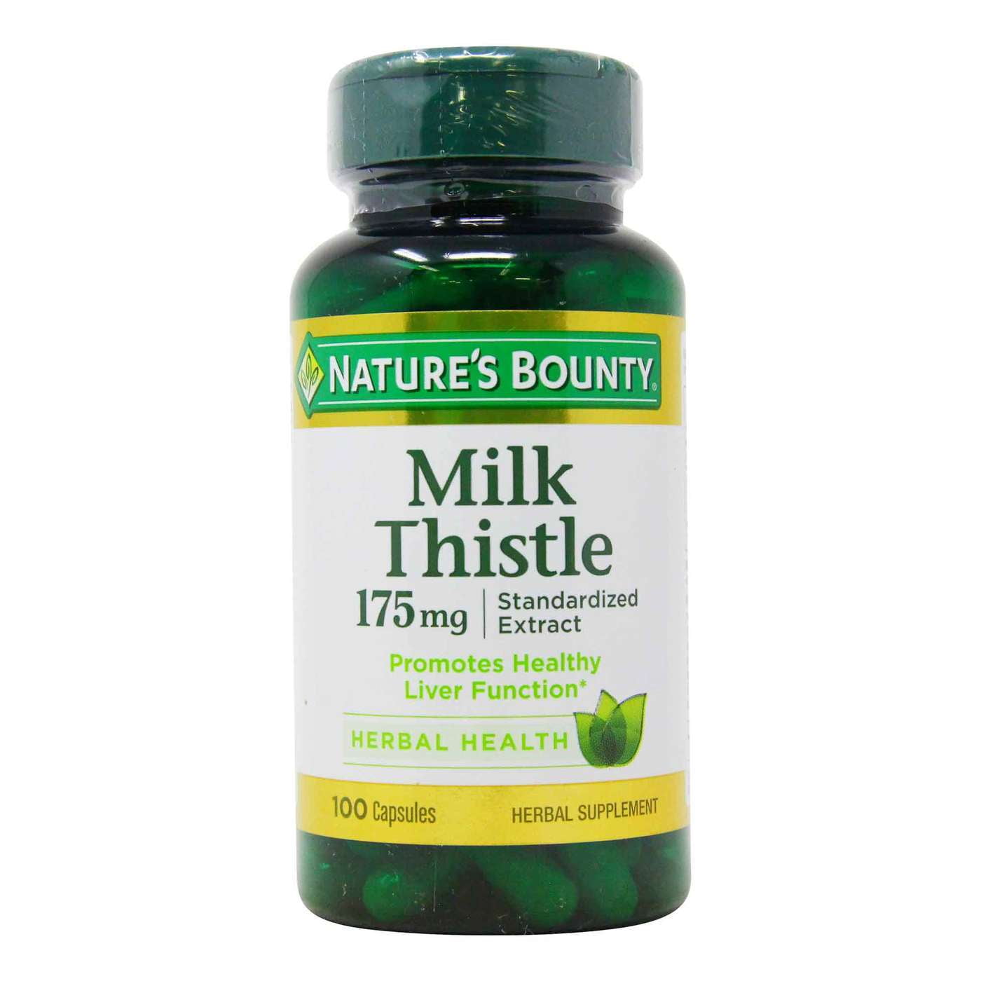 Natures Bounty Milk Thistle 175 Mg 100 Capsules