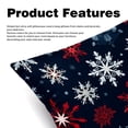 thumbnail image 2 of Snowflake Inserts Set of 2 - 16x16, 18x18, 20x20 Inches - Unique Patterns for Pillows Covers, Bed Pillow, Throw Pillows - Great for All Occasions, 2 of 6