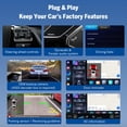 thumbnail image 4 of Estéreo para auto EONON VWX7A 9" Android 14 con CarPlay y Bluetooth, 4 of 9