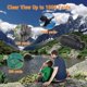 thumbnail image 3 of Telescopio monocular 40x60, telescopio HD de doble enfoque, prisma bak4 Alcance a prueba de niebla a prueba de agua para observar la vida silvestre de las aves Viajar Senderismo Camping,black Afortunado Sencillez, 3 of 5