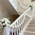 thumbnail image 2 of Homelyt Pearl Garland for Crafting Bead String Backdrop Hanging Wall Decor for Bridal Shower Wedding Rustic Home, 2 of 2