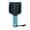 blue, variant on Curved Foot File, Foot Scrubber, Pumice Stone, Callus Remover, Pedicure Tool for Heels and Feetcream color
