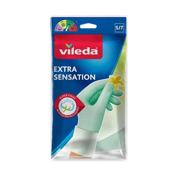 Guantes Vileda extra sensation chicos 1 par