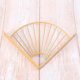 thumbnail image 1 of unbranded 1Jgo Soporte De Estante Dorado En Forma De Ventilador Para Uso En Hogar Y, 1 of 6