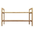 thumbnail image 2 of Oceanstar SR1309 Oceanstar 2 Tier Bamboo Shoe Rack, 2 of 2