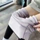 thumbnail image 4 of Gibobby pantalones de vestir mujer Leggings moldeadores de cintura alta con forro polar grueso de invierno para mujer, pantalones cálidos de lana de sintética（Negro， S), 4 of 5