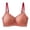 Red, variant on Aofany Women's Wireless Full Figure Bras Comfortable Push Up Everyday Bras Bralette No Wire T-shirt Bras Underwear