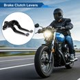 thumbnail image 2 of Palancas de freno y embrague cortas y largas para Kawasaki VERSYS 650 2015-2023, palanca de freno ajustable de motocicleta, aleación de aluminio, mango negro con extremo de titanio, 2 of 6