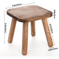 thumbnail image 2 of Taburete Youeon de madera de 9,3 cm con antideslizante para 136 kg de capacidad, 2 of 8