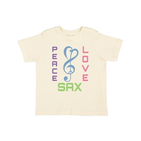 

Inktastic Saxophone Gift for Sax Player Gift Toddler Toddler Girl T-Shirt
