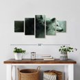 thumbnail image 2 of Elephant Stock Sinister Wolves Wall Art - Horizontal Multi Panel Canvas - Living Room Wall Decor - Animal Multi Panel - Black And Blue Decor - 29" x 12", 2 of 4