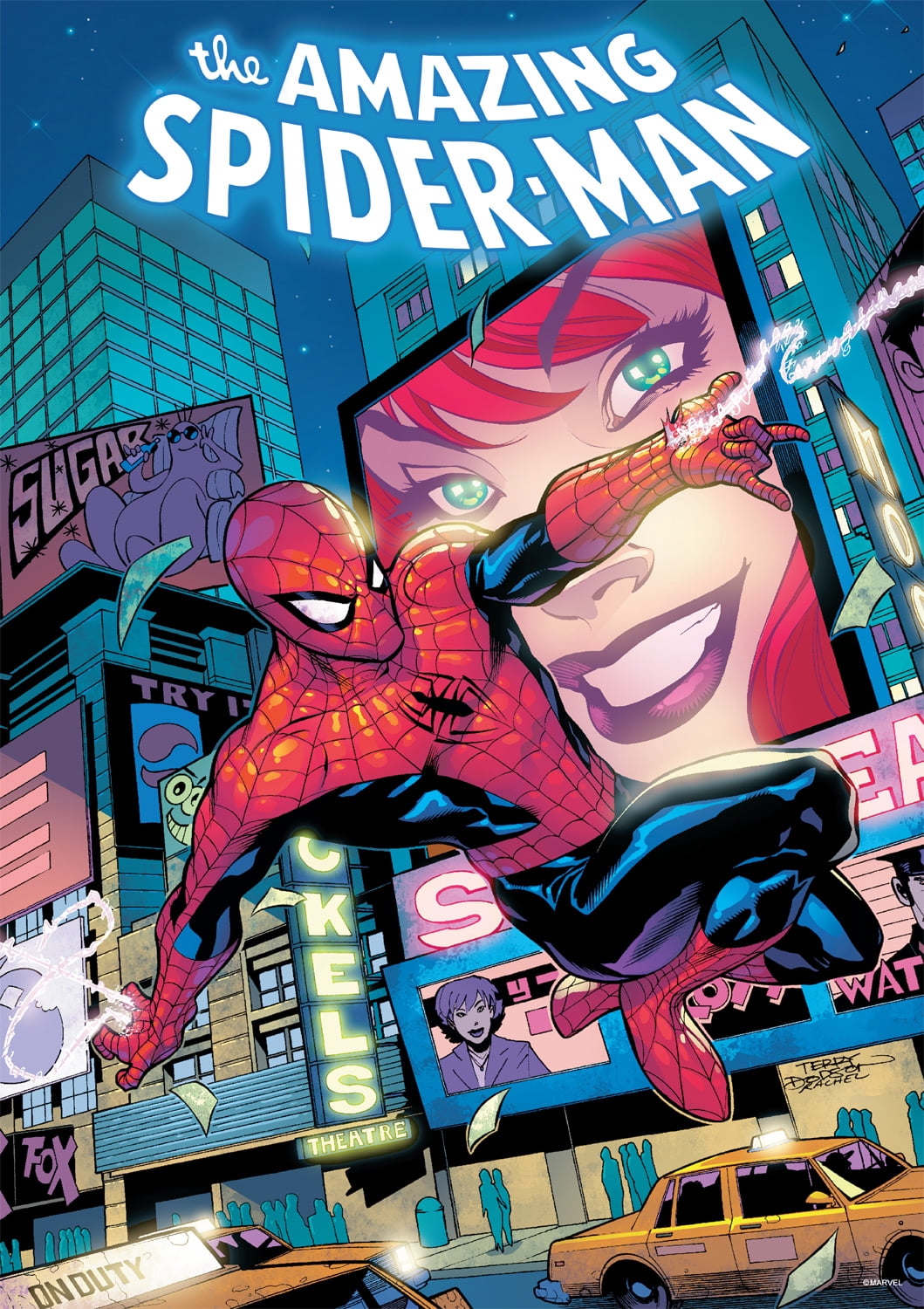 Buffalo Games 500-Piece Marvel The Amazing Spider-man #54 Interlocking Jigsaw Puzzle