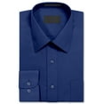 thumbnail image 2 of Men's Button Up Long Sleeve Regular Fit Collared Lightweight Classic Business Dress Shirt, 2 of 2