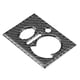 thumbnail image 2 of Embellecedor del interruptor del faro, lámpara embellecedora del botón del faro Marco del botón del faro Cubierta del panel del faro de fibra de carbono construida para el futuro Jadeshay A, 2 of 8