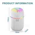 thumbnail image 2 of Lindo humidificador para mascotas con dos modos de pulverización, tanque de agua de 300 ml que dura hasta 10 horas, luces LED de 7 colores que cambian, apagado automático sin agua para, 2 of 6