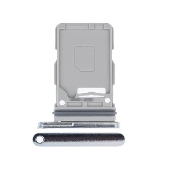 Replacement Single Sim Card Tray For Samsung Galaxy S21 Ultra 5G (SM-G998W) - Phantom Silver