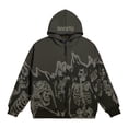 thumbnail image 5 of Sudadera con capucha y cremallera con estampado de esqueleto retro Y2K para hombre, sudadera gótica vintage de calle alta, chaqueta holgada Harajuku de gran tamaño, estilo para pareja, 5 of 5