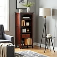 thumbnail image 3 of Alaterre Furniture Shaker Cottage 3-Shelf Bookcase, Espresso, 48" H, 3 of 12