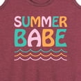 thumbnail image 3 of Instant Message - Summer Babe - Women's Racerback Tank Top, 3 of 6