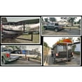 thumbnail image 2 of HOUGEET Truck Bed Extender, 2 in 1 Design Foldable Pick Up Truck Bed Hitch Mount Extension Rack For Canoe Kayak Ladder Lumber,800lbs Load Capacity, 2 of 8