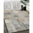 thumbnail image 2 of Ahgly Company Indoor Rectangle Contemporary Pale Silver Gray Patchwork Area Rugs, 8' x 12', 2 of 6