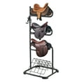 thumbnail image 1 of VEVOR Freestanding Saddle Stand 3 Tiers English and Western Saddle Rack, 1 of 9
