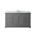 thumbnail image 6 of Wyndham Collection Wcv232360scmunomxx Avery 60" Free Standing Single Basin Vanity Set -, 6 of 7